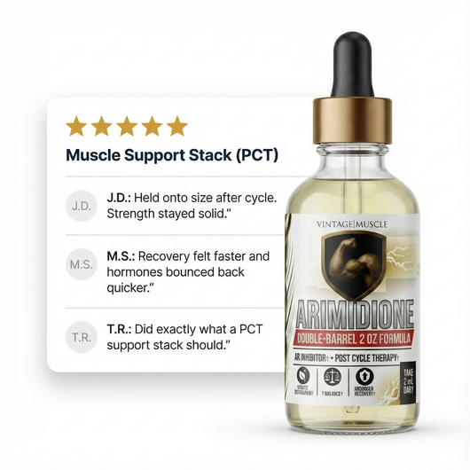 Post Cycle, Estrogen Control & T Support - Arimidione